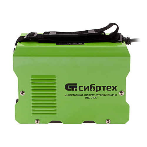 Инверторный аппарат дуговой сварки ИДС-250K, 250 А, ПВ 80%, диаметр электрода 1,6-5 мм Сибртех по ценам производителя в Москве с доставкой по всей России