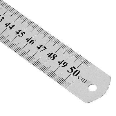 Линейка измерительная, 500 мм, металлическая Sparta по ценам производителя в Москве с доставкой по всей России