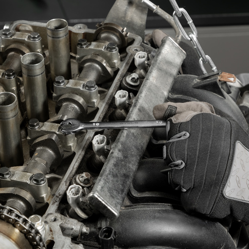 Набор ключей комбинированных 6-22 мм, 12 шт, CrV, матовый хром Stels по ценам производителя в Москве с доставкой по всей России