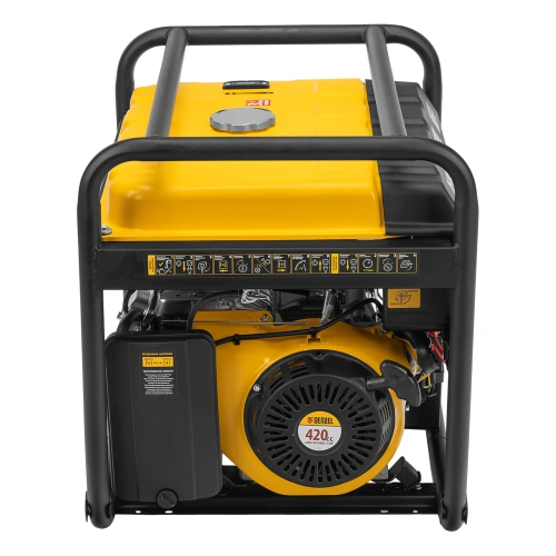 Генератор бензиновый PS 80 E-3, 6.6 кВт, 400 В, 25 л, электростартер Denzel по ценам производителя в Москве с доставкой по всей России