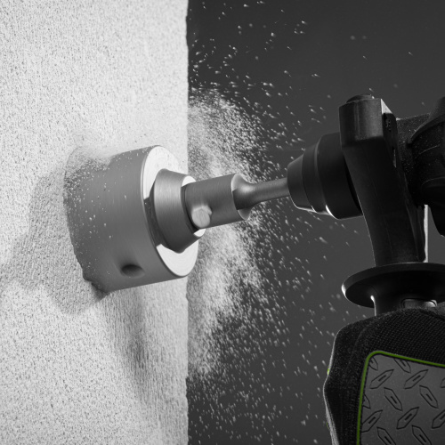 Коронка по бетону в сборе, М22 х 73 мм, SDS Plus Сибртех по ценам производителя в Москве с доставкой по всей России