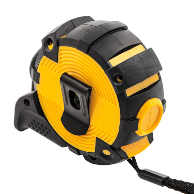 Рулетка 5м х 19мм, автоматич. фиксац., нейлон. покрытие, магнит. зацеп, двухстор. разметка Denzel по ценам производителя в Москве с доставкой по всей России