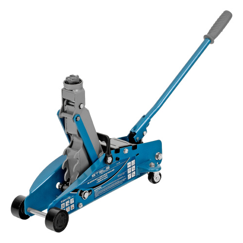 Домкрат гидравлический подкатной с фиксатором, 2.5 т, Safety Pin, 140-385 мм, в кейсе Stels по ценам производителя в Москве с доставкой по всей России