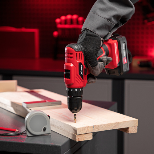 Дрель-шуруповерт аккумуляторная MCDL-18-02, Li-Ion, 18 В, 2 акк. MTX по ценам производителя в Москве с доставкой по всей России