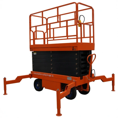 Подъемник ножничный передвижной 500 кг 9/11 м TOR SJY-0,5-9 AC 380В сетевой (G) по ценам производителя в Москве с доставкой по всей России