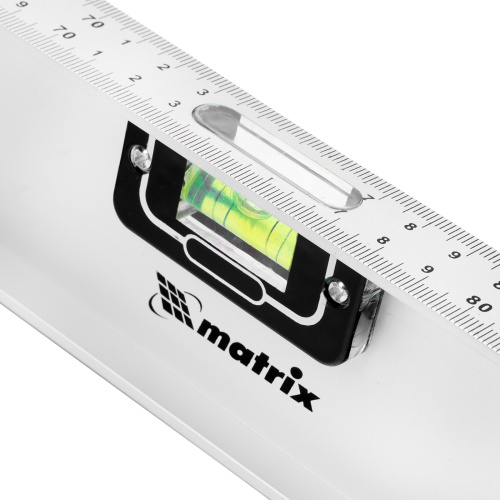 Уровень алюминиевый "Рельс", 1500 мм, 3 глазка (1 поворотный) Matrix по ценам производителя в Москве с доставкой по всей России