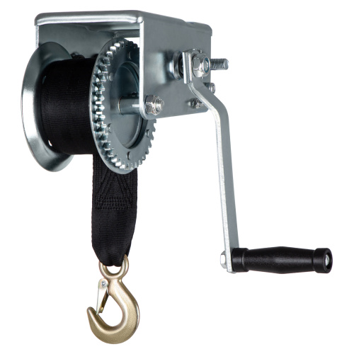 Лебедка шестеренчатая, тяга 0.8 т, ленточная Matrix по ценам производителя в Москве с доставкой по всей России