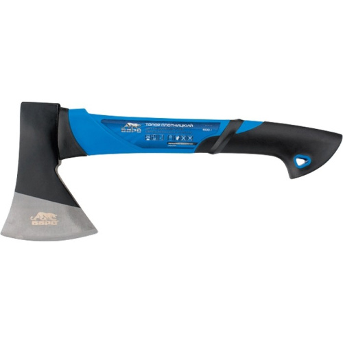 Топор плотницкий, 600 г, двухкомпонентная обрезиненная рукоятка Барс по ценам производителя в Москве с доставкой по всей России