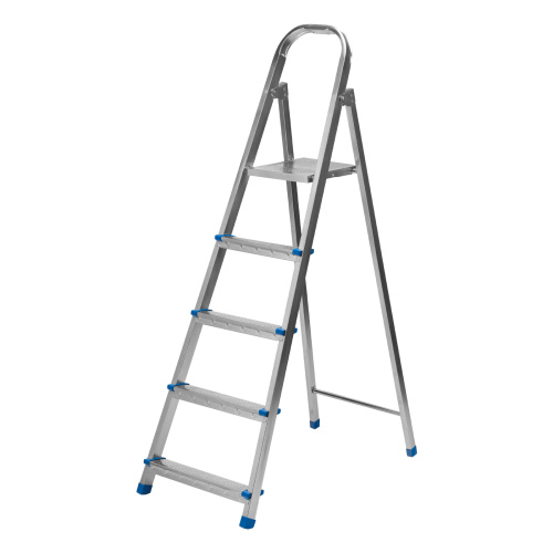 Стремянка, 5 ступеней, стальная, оцинкованная Сибртех по ценам производителя в Москве с доставкой по всей России