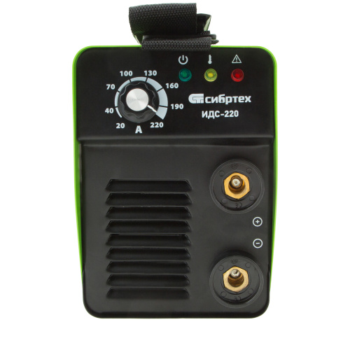Аппарат инверторный дуговой сварки ИДС-220, 220 А, ПВ 80%, диаметр электрода 1.6-5 мм Сибртех по ценам производителя в Москве с доставкой по всей России