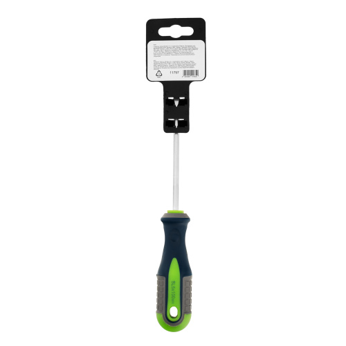 Отвертка, SL5 х 100 мм, CrV, трехкомпонентная рукоятка Сибртех по ценам производителя в Москве с доставкой по всей России