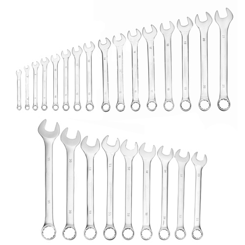 Набор ключей комбинированных, 6-32 мм, 25 шт, CrV, матовый хром Matrix по ценам производителя в Москве с доставкой по всей России