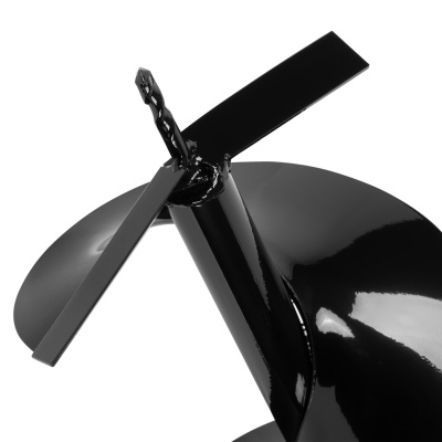 Шнек для грунта E-250, диаметр 250 мм, длина 800 мм,соединение 20 мм, несъемный нож Denzel по ценам производителя в Москве с доставкой по всей России