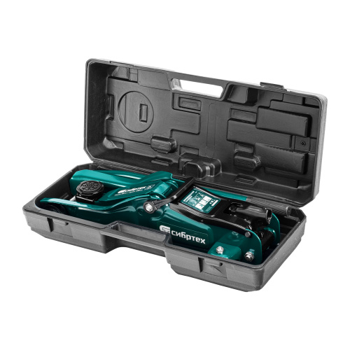 Домкрат гидравлический подкатной, 2 т, 85-330 мм, низкий подхват, в пласт. кейсе Сибртех по ценам производителя в Москве с доставкой по всей России