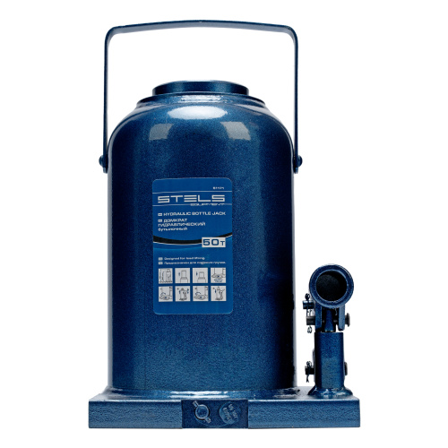 Домкрат гидравлический бутылочный, 50 т, h подъема 280-450 мм Stels по ценам производителя в Москве с доставкой по всей России