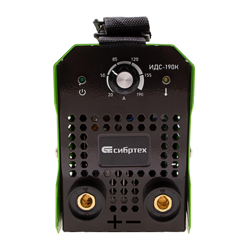 Инверторный аппарат дуговой сварки ИДС-190K, 190 А, ПВ 80%, диаметр электрода 1,6-4 мм Сибртех по ценам производителя в Москве с доставкой по всей России