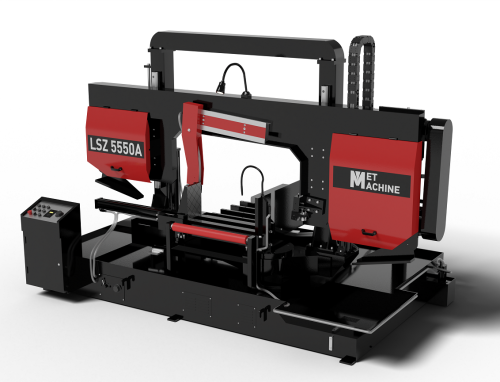 Полуавтоматический ленточнопильный станок с поворотной рамой LSZ5550 по ценам производителя в Москве с доставкой по всей России