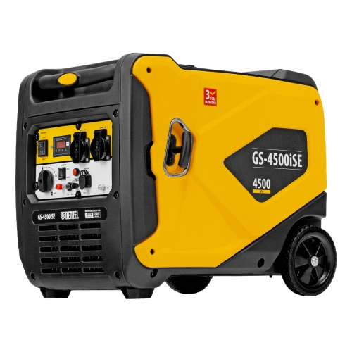 Генератор инверторный GS-4500iSE, 4,5 кВт, 230 В, закрытый корпус, электростартер Denzel по ценам производителя в Москве с доставкой по всей России