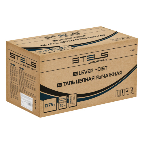 Таль цепная рычажная, 0.75 т, h подъема 1.5 м Stels по ценам производителя в Москве с доставкой по всей России