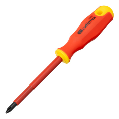 Набор отверток диэлектрических до 1000 В, 5 шт, тестер, CrV, двухкомпонентные рукоятки Сибртех по ценам производителя в Москве с доставкой по всей России