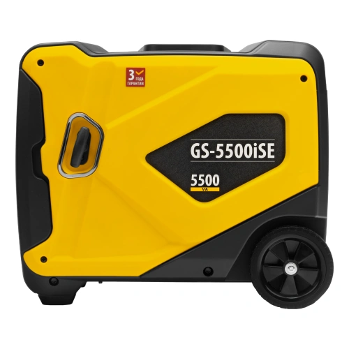 Генератор инверторный GS-5500iSE, 5,5 кВт, 230 В, закрытый корпус,электростартер Denzel по ценам производителя в Москве с доставкой по всей России
