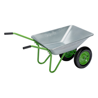 Тачка садовая, 2-х колесная, грузоподъемность 120 кг, объем 65 л Сибртех по ценам производителя в Москве с доставкой по всей России