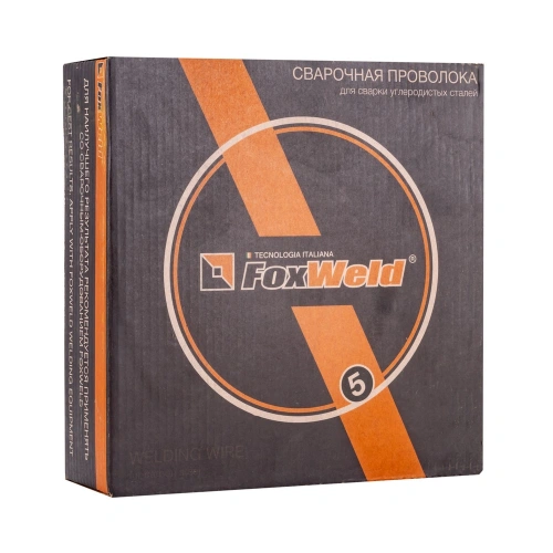 Проволока сварочн. омедн. ER70S-6 (ан.Св08Г2С) д.1,0мм D200 (5кг) Foxweld по ценам производителя в Москве с доставкой по всей России