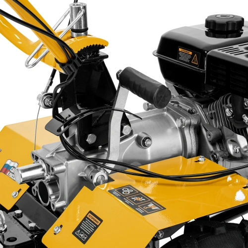 Мотоблок DPT-370X, 7 л.с, дисковое сцепление, ширина 90 см, глубина 35 см, фрез 3 х 4, ВОМ, передачи 3В/1Н Denzel по ценам производителя в Москве с доставкой по всей России