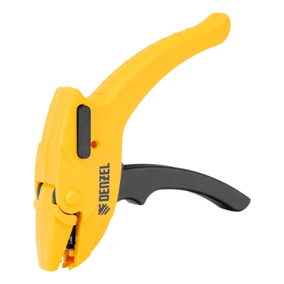 Щипцы для зачистки электропроводов, сечением 0,2-6 мм2, функция обрезания проводов Denzel по ценам производителя в Москве с доставкой по всей России