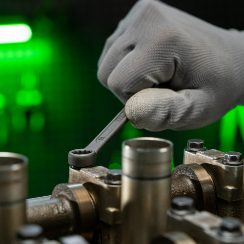 Набор ключей комбинированных, 5,5 - 32 мм, 27 шт., CrV, фосфатированные Сибртех по ценам производителя в Москве с доставкой по всей России