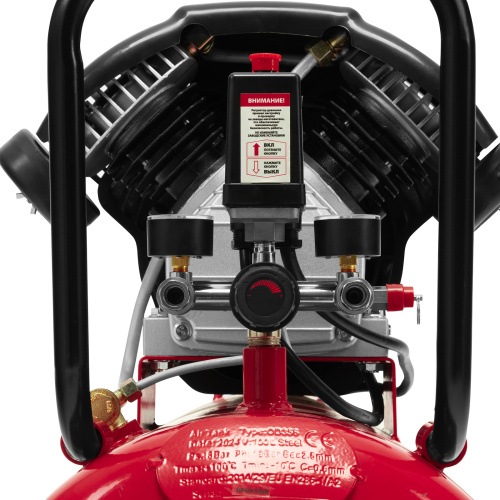 Компрессор воздушный КК-2200/100, 2,2 кВт, 350 л/мин, 100 л, прямой привод, масляный MTX по ценам производителя в Москве с доставкой по всей России