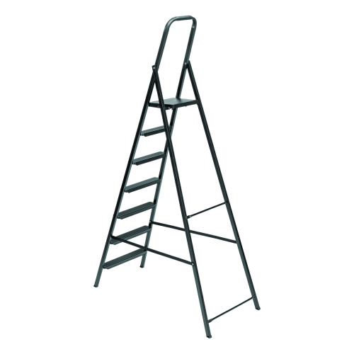 Стремянка 7 ступеней, компактная, стальная Сибртех по ценам производителя в Москве с доставкой по всей России