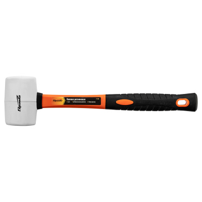 Киянка резиновая, 225 г, белая резина, фибергласовая рукоятка Sparta по ценам производителя в Москве с доставкой по всей России