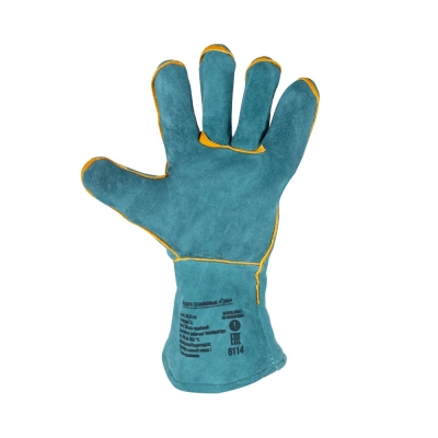 Краги спилковые Грин FoxWeld по ценам производителя в Москве с доставкой по всей России