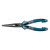 Длинногубцы прямые 205 мм, трехкомпонентные рукоятки Gross по ценам производителя в Москве с доставкой по всей России