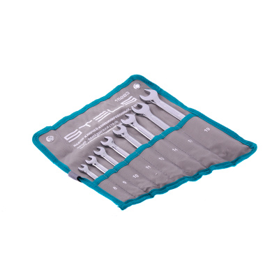 Набор ключей комбинированных 8 шт, 8-19 мм,  антислип Stels по ценам производителя в Москве с доставкой по всей России