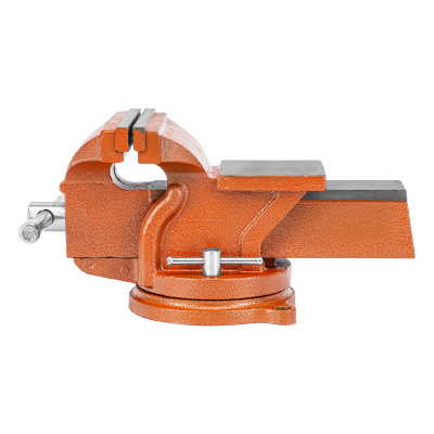 Тиски слесарные, 150 мм, поворотные, с наковальней Sparta по ценам производителя в Москве с доставкой по всей России