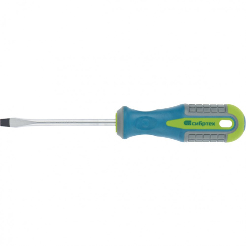 Отвертка, SL6 х 150 мм, CrV, трехкомпонентная рукоятка Сибртех по ценам производителя в Москве с доставкой по всей России