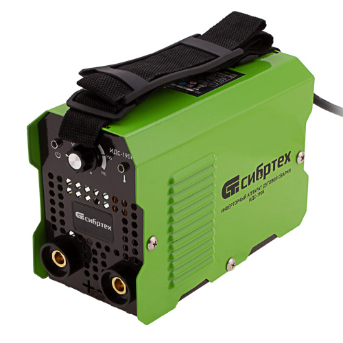 Инверторный аппарат дуговой сварки ИДС-190K, 190 А, ПВ 80%, диаметр электрода 1,6-4 мм Сибртех по ценам производителя в Москве с доставкой по всей России