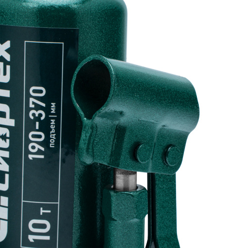 Домкрат гидравлический бутылочный, 10 т, 190-370 мм Сибртех по ценам производителя в Москве с доставкой по всей России