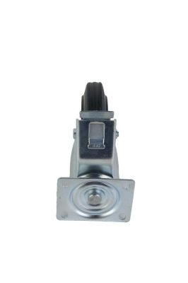 Колесо поворотное усиленное резина SRCB 80 200 мм с тормозом по ценам производителя в Москве с доставкой по всей России