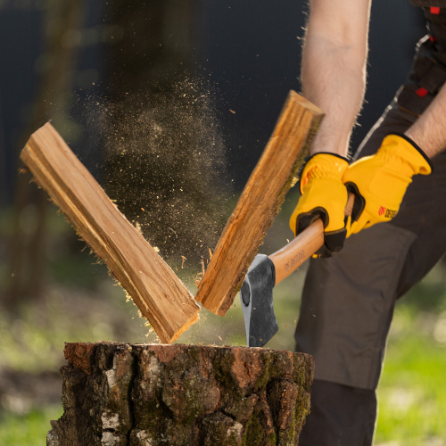 Топор кованый, 680 г, американский тип, буковая рукоятка, 360мм, EFP Denzel по ценам производителя в Москве с доставкой по всей России