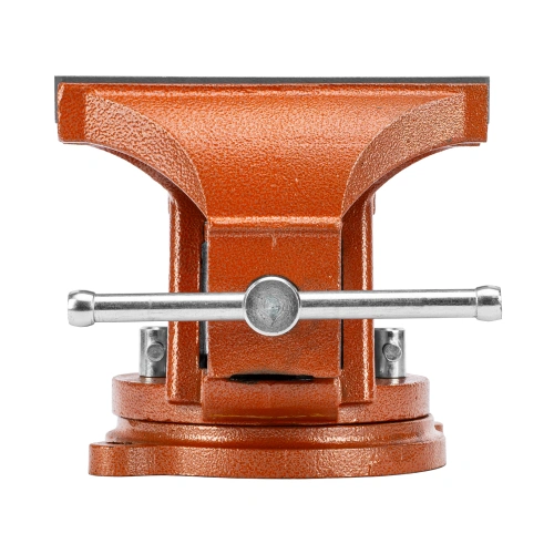 Тиски слесарные, 200 мм, поворотные, с наковальней Sparta по ценам производителя в Москве с доставкой по всей России