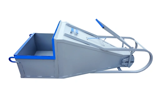 Бадья для бетона «Туфелька» 2,0 с двухчелюстным затвором и шестеренчатым приводом по ценам производителя в Москве с доставкой по всей России