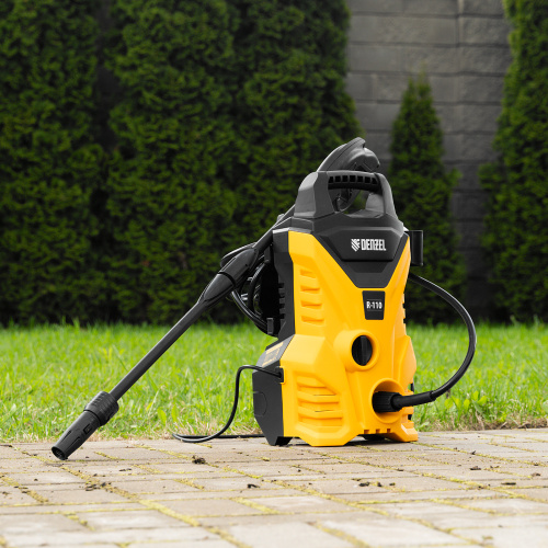 Моечная машина высокого давления R-110, 1500 Вт, 110 бар, 5,7 л/мин, переносная Denzel по ценам производителя в Москве с доставкой по всей России