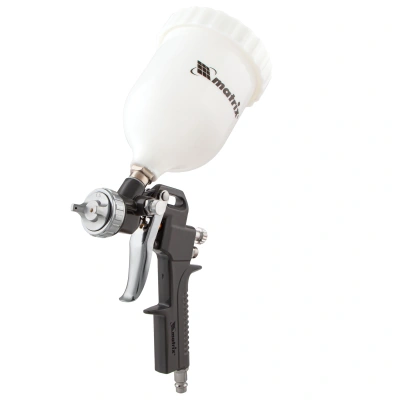 Набор пневмоинструмента, 5 предметов, быстросъемное соединение, краскораспылитель с верхним бачком Matrix по ценам производителя в Москве с доставкой по всей России