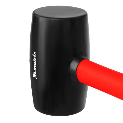 Киянка резиновая, 680 г, черная резина, фибергласовая рукоятка Matrix по ценам производителя в Москве с доставкой по всей России