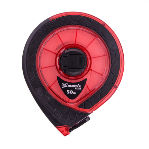 Рулетка геодезическая 50 м х 15 мм, закрытый корпус, фибергласовая лента, двусторонняя шкала, Pro Matrix по ценам производителя в Москве с доставкой по всей России