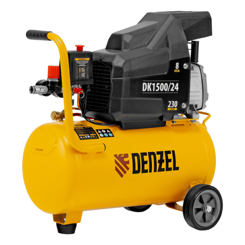 Компрессор воздушный DK1500/24, Х-PRO 1.5 кВт, 230 л/мин, 24 л Denzel по ценам производителя в Москве с доставкой по всей России