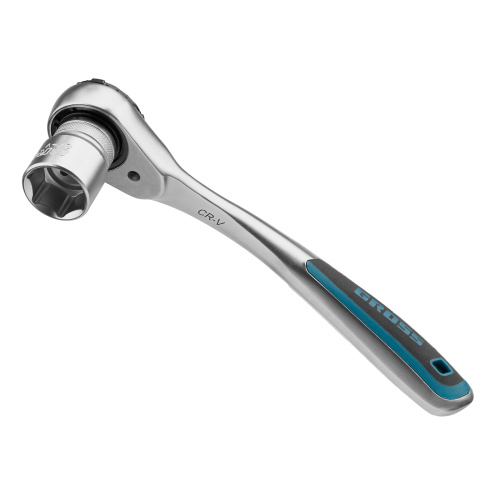 Набор торцевых головок, трещотка 120 зубьев, 1/2", 1/4", CrV, 41 предмет Gross по ценам производителя в Москве с доставкой по всей России